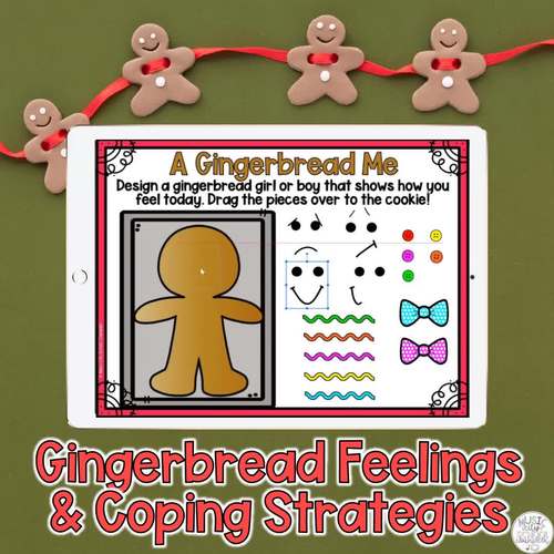 Gingerbread Feelings Emotions Coping Skills Digital Distance Learning ...