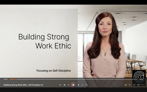 Preview of Digital Instructor on Work Ethic: Self Discipline
