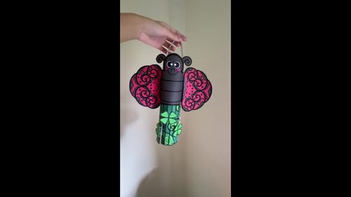 Spring Windsock Insect Crafts | Butterfly, Bee, Dragonfly and Ladybug Activities