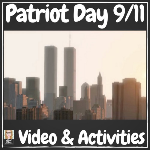 Preview of September 11th Patriot Day Video + Activities Kit