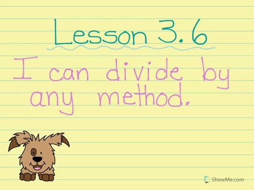 Preview of Lesson 3.6 Grade 4 Math Expressions