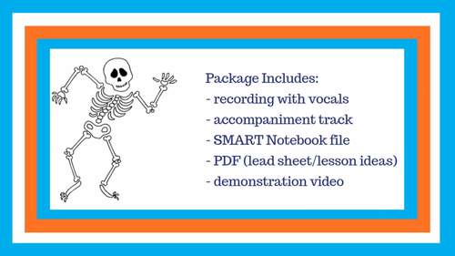 Funny skeleton hotsell song