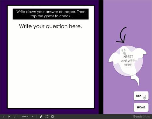 google slides ppt game template