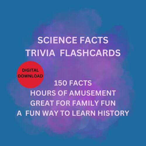 Explore the Wonders of Science with these FUN FACTS FLASHCARDS all