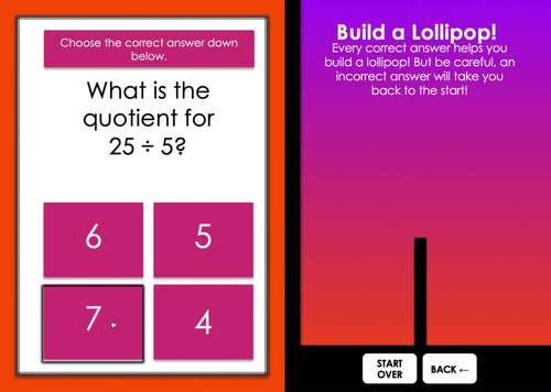 Halloween Division Boom Cards Math Game Digital Task Cards by 3rd Grade ...