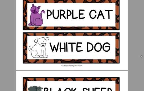 Brown Bear Theme by Easy ECSE | TPT
