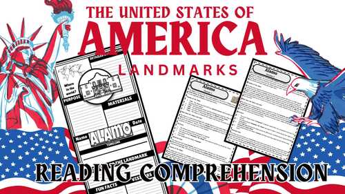Hoover Dam Reading Comprehension US Landmarks Research Fun Facts