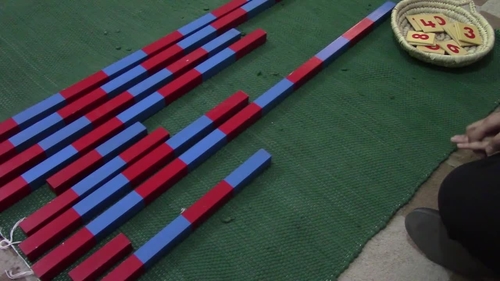 Preview of Montessori Number Rods presentation 2
