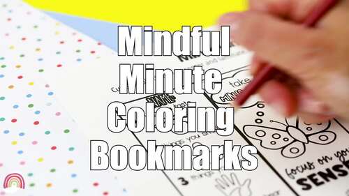 Mindfulness Activities | Mindful Minute Series | Breathing Exercises