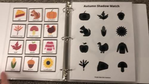Autumn Busy Book by Purple Nest Kid Creations | TPT