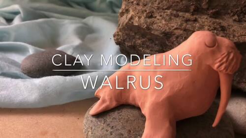 Preview of Clay Modeling of Walrus Video | Art Lesson 2 of 5 | Rick Tan | Waldorf