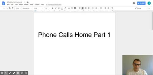 Preview of Classroom Management: Phone Call Home Part 1