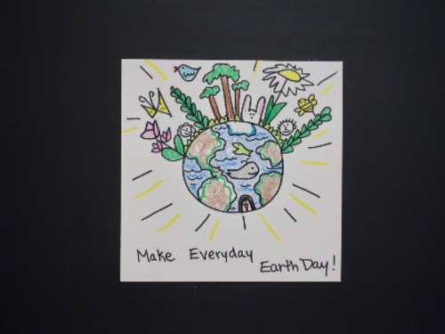 Preview of Let's Draw Everyday is Earth Day!