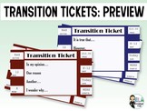 Transitions: Transition Ticket Video Preview