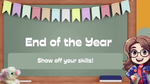 Preview of End of the Year Free Choice Art Project Introduction Video