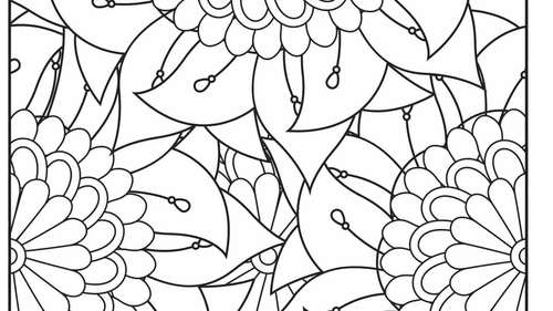 Zen Tangle Coloring Pages | Zen Tangle Coloring Book For Adults | TPT