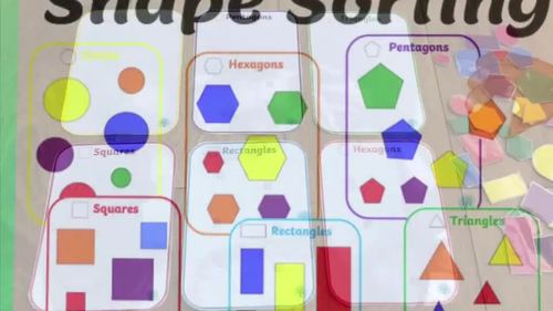 Shape sorting by SEN Resource Source | TPT