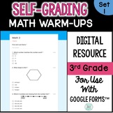 Self-Grading and Self-Checking Morning Work using Google Forms