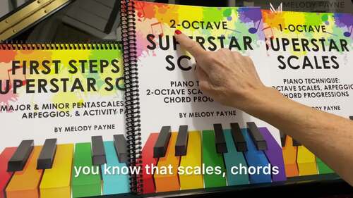 2 Octave Superstar Scales Arpeggios Chord Progressions Piano