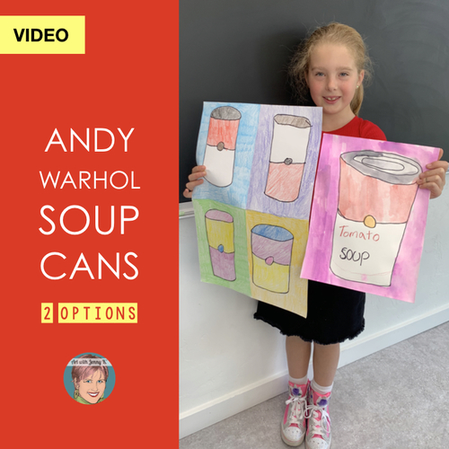Preview of Free Teaching Video: Andy Warhol Pop Art Soup Can Project
