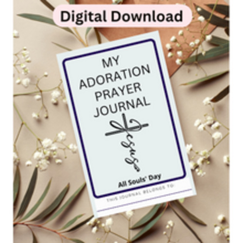 Preview of All Souls Day Prayer Journal for November 2