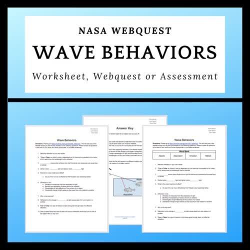 NASA Webquest: Wave Behaviors by That Red Haired Science Teacher