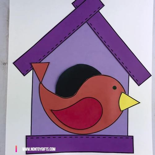 Birdhouse Craft - Spring Craft by Non-Toy Gifts | TPT