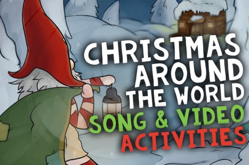 Preview of Christmas Around the World Song w/ Lyrics ★ Holiday Traditions Around the World