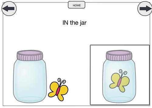 Spring Spatial Concepts and Prepositions BOOM CARDS Distance Learning