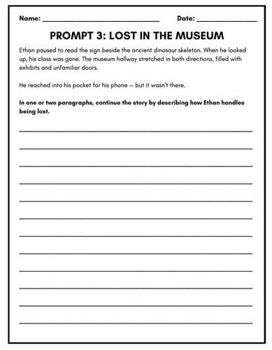 Narrative Writing Performance Task | SBAC Constructed Response | 3rd ...