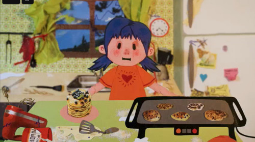 Preview of Present Perfect Pancakes! Cooking-themed ESL video, worksheet, and activities