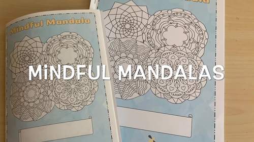 Mindful Mandalas by ELSA Support | TPT