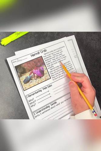 Fiction and Nonfiction Reading Passages Printable and Digital Bundle