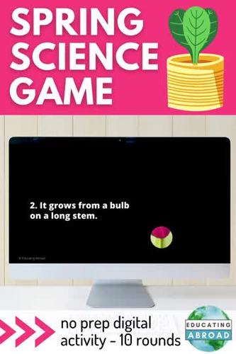 Spring Science Activity | Ice Breaker Game | Conversation Starter #21
