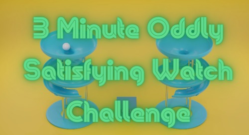 Preview of 3 Minute Oddly Satisfying Challenge (No Prep Game) (Quiet Game)