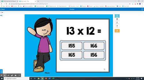 2 Digit by 2 Digit Multiplication Boom Cards | Self Correcting Digital ...