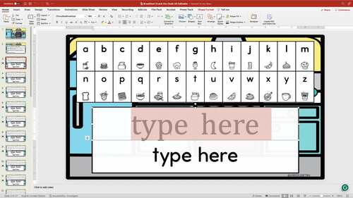 Breakfast Crack the Code - Editable - PowerPoint by KinderCrafting