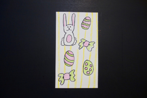 Preview of Let's Draw a Bunny, some Eggs, and some Bows!