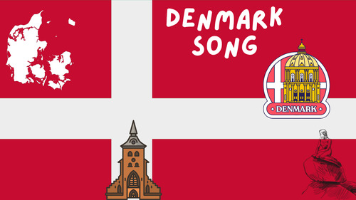 Preview of Denmark Song for Kids | Educational Music Video + MP3