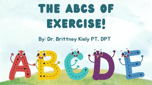Preview of The ABCs of Exercise