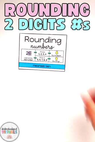 Rounding Numbers Activity - Special Education Rounding Numbers Task Cards