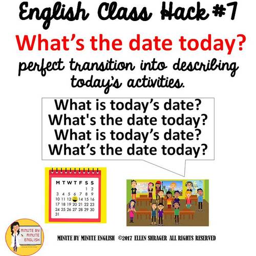 Today sales english date