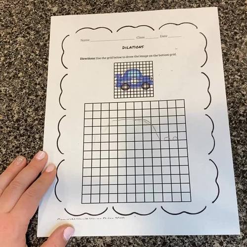 Three Dilation Activities by Hewitt House Rules TpT