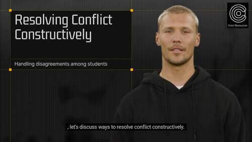 Resolving Conflict Constructively Digital Instructor | TPT