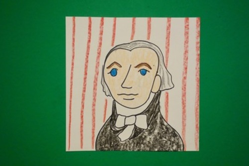 Preview of Let's Draw President James Madison!