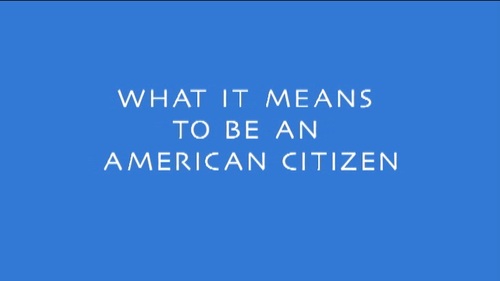 Preview of Being an American Citizen-  CH 1- What is a citizen?