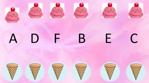 Animated Ice Cream Abc Review Game- for remote learning | TPT