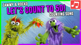 Let's Count to 50 with Zammy and Rocko!
