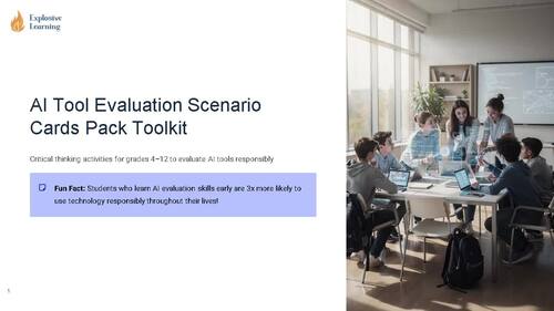 Ai Tool Evaluation Scenario Cards Pack Toolkit Critical | Lesson ...