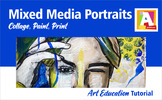 Mixed Media Portraits - VIDEO TUTORIAL
